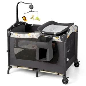4-in-1 Portable Bedside Sleeper/ Diaper Changer,