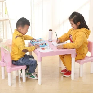 Plastic Table and Chair Set for Kids