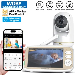 5 Inch Baby Monitor 3x Zoom