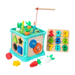 Intelligence Box Toy Set and Activity Cube Toy