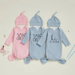 Infant Sleepwear Set  Adorable Loose-Fit Romper