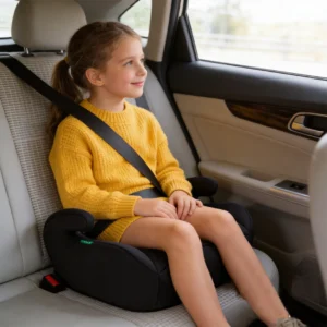 Lightweight Portable Backless Car Seat for Kids
