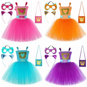 Girls Kitties  Costume, Tuti, Dress up clothes