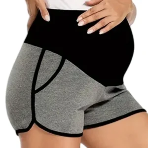Maternity Belly Support Yoga Shorts