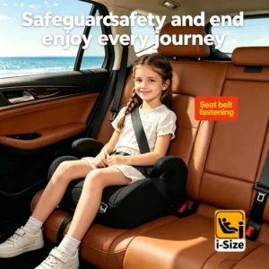 Lightweight Portable Backless Car Seat
