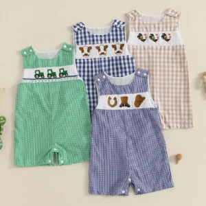 Baby Embroidered Summer Romper